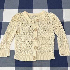 OLD Cream Cardigan